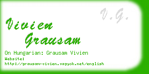 vivien grausam business card